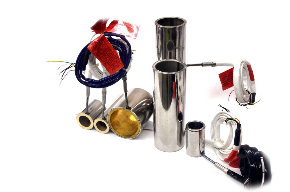 Nickel Chrome Silver Brass Sleeve Type Coil Heaters